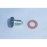 MOTOROVÝ VÝPUSTNÝ ŠROUB OLEJE S TĚSNĚNÍM - (SPODNÍ) M8 - VERZE S MAGNETEM